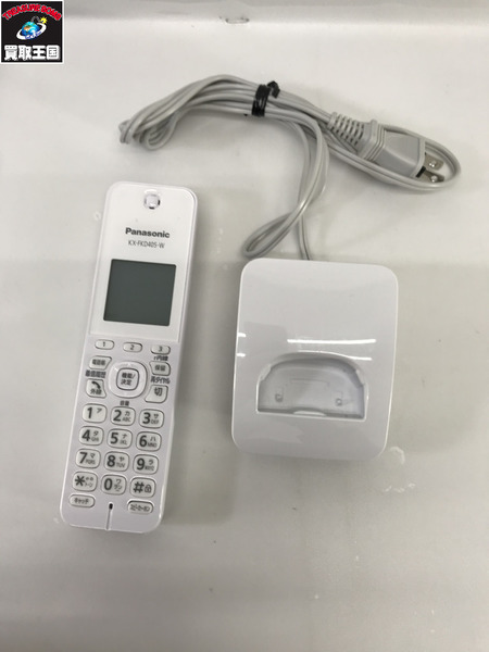 Panasonic 固定電話 子機セット  VE-GD27-W