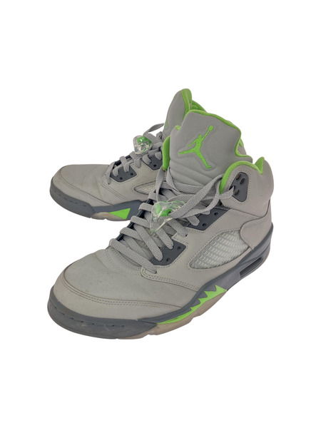 NIKE AIR JORDAN 5 RETRO GREEN BEAN size28 DM9014-003