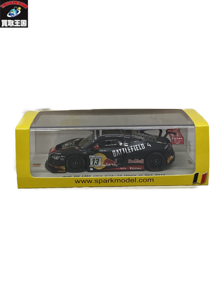 Spark 1/43 Audi R8 LMS Ultra No.13-24Hours of Spa 2013[値下]