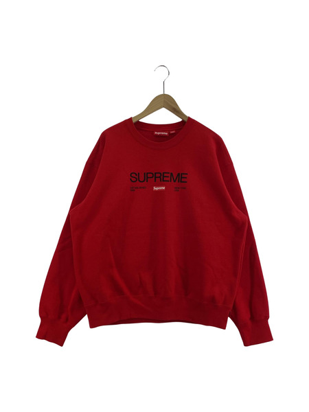 Supreme Established Crewneck RED (M)