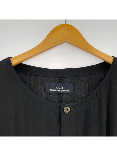 tricot COMME des GARCONS 長袖ワンピース TO-040220 黒
