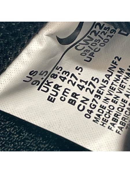 NIKE スニーカー AIR FORCE 1 黒 27.5cm