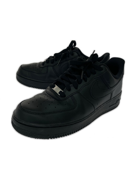 NIKE スニーカー AIR FORCE 1 黒 27.5cm