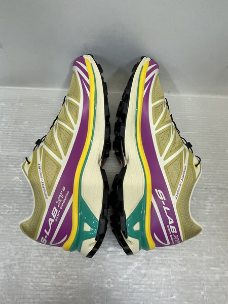 SALOMON XT-6 Antique Gold Transparent Yellow 28.0cm