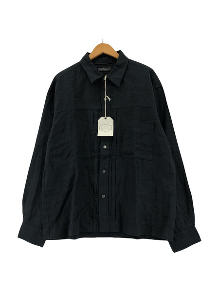 LOST CONTROL Linen Tuck LS Shirts リネンシャツジャケット 3