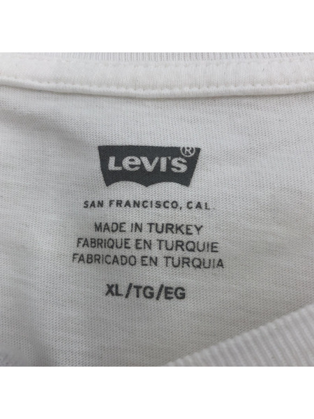 Levi's A BATHING APE Tシャツ WHT (XL)