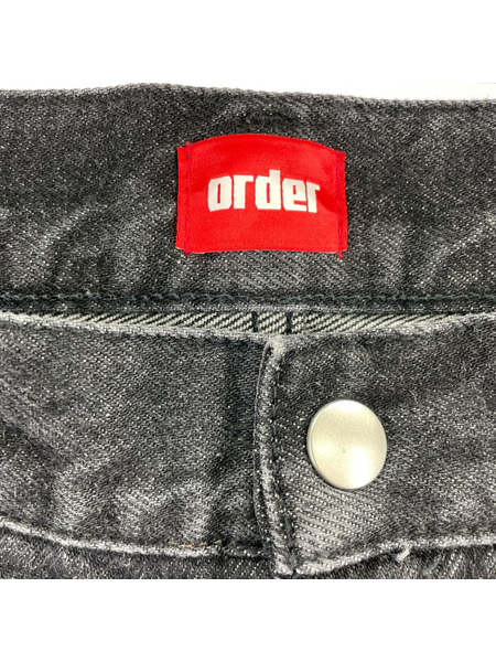 order デニム・ジーンズ ルーズデニム BLK (28)[値下]