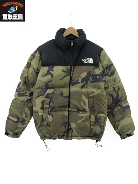 THE NORTH FACE  ヌプシダウンジャケット　カモフラージュ袖丈63