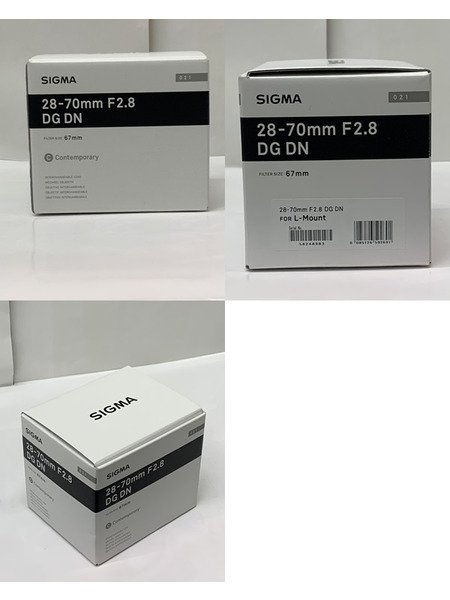 SIGMA Contemporary 28-70mm F2.8 DG DN ズームレンズ 開封品 ダメージあり シグマ 