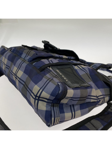 DIESEL ショルダーバッグ 2way チェック[値下]