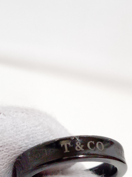 ジュエリーTIFFANY＆Co. /チタン/リング/#8