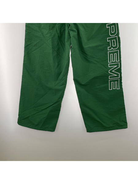 24AW/Supreme/Spellout Embroidered Track Pant/M/GRN[値下]