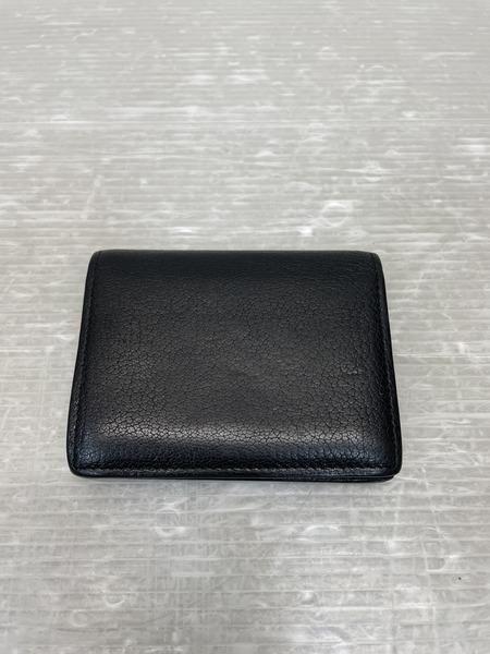 miumiu 二つ折り コンパクトウォレット 黒