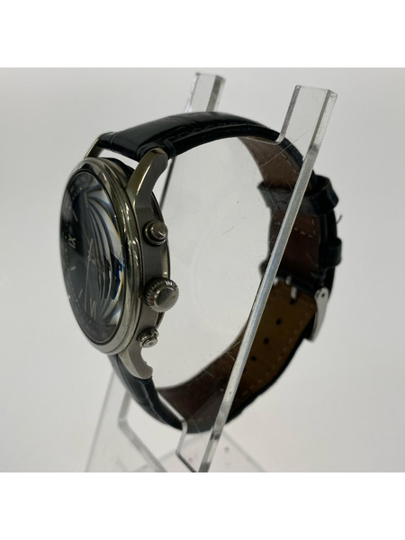 SEIKO メンズ時計 7B27-0AE0 ワールドタイム ソーラー腕時計