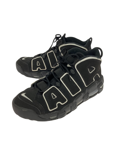 NIKE AIR MORE UPTEMPO BLACK/WHITE 27.0cm US9[値下]