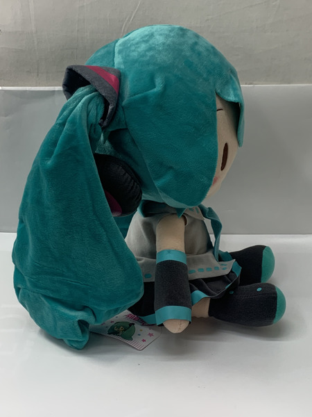 初音ミク メガジャンボふわふわぬいぐるみ タグ付き ボーカロイド VOCALOID ボカロ