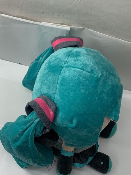 初音ミク メガジャンボふわふわぬいぐるみ タグ付き ボーカロイド VOCALOID ボカロ