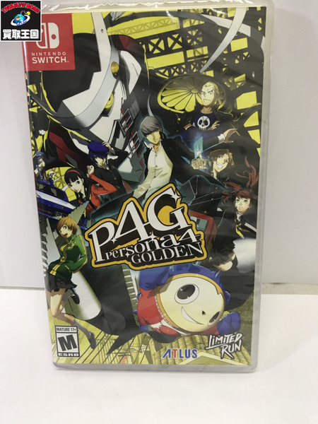 Nintendo Switch ペルソナ4ゴールデン　北米版