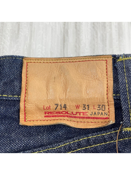 デニム・ジーンズ RESOLUTE 714 大戦モデル デニムパンツ(31)