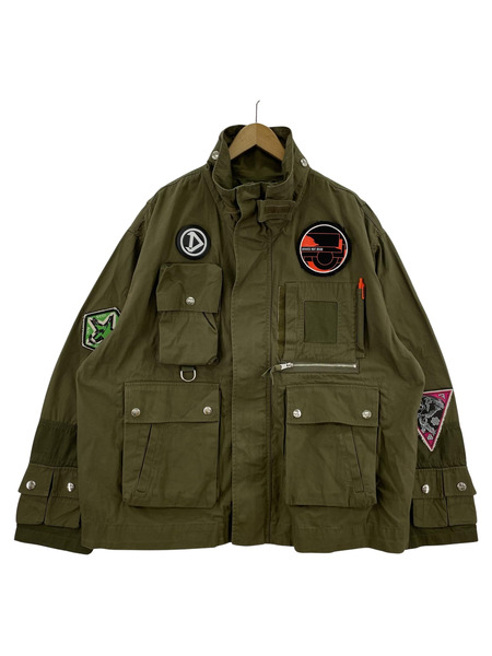 DIESEL J-BATTLE JACKET A-02134-J-BATTLE カーキ 1(XXL)