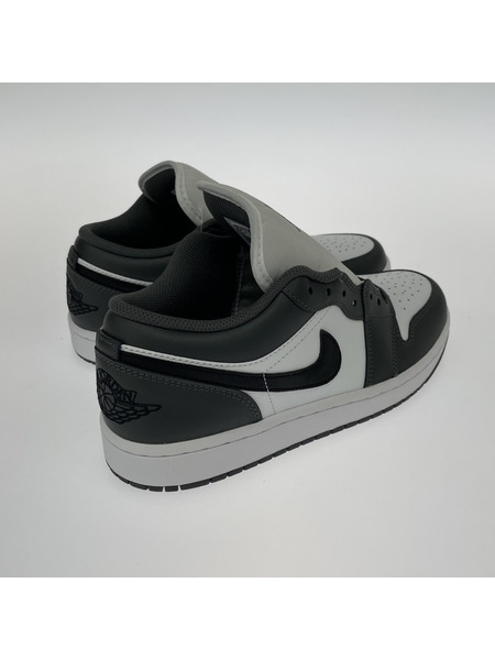 NIKE AIR JORDAN 1 LOW GREY WHITE BLACK 27.0cm 553558-152