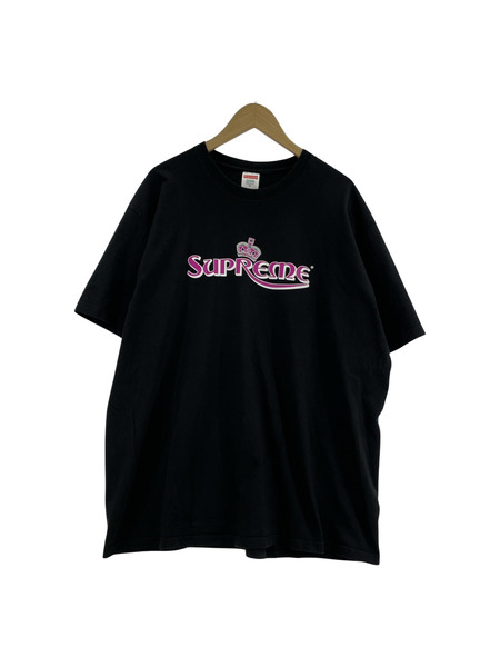 Supreme 半袖Tシャツ・カットソー 2023SS CROWN TEE BLACK SIZE:XL[値下]