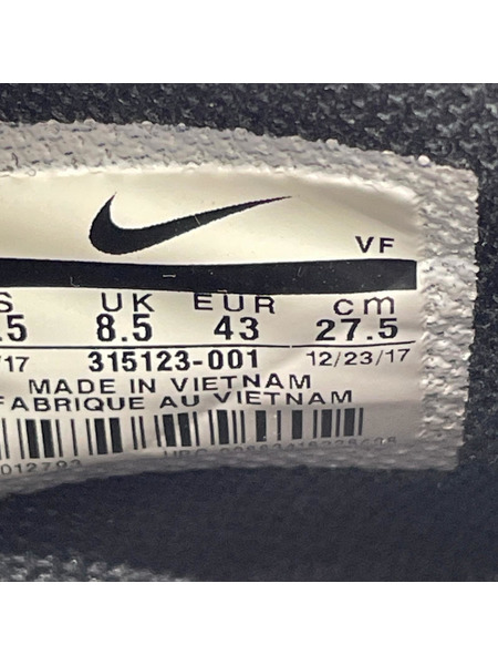 NIKE Air Force1 MID 黒 (27.5)