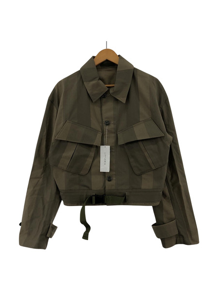 LITTLEBIG 23SS MILITARY BLOUSON ショートブルゾン 46 オリーブ