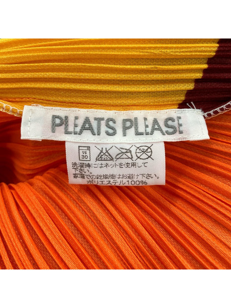 PLEATS PLEASE ノースリーブワンピース ドット柄 ノースリーブワンピース (3)