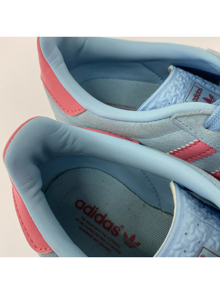 adidas スニーカー adidas Gazelle 水色&ピンク