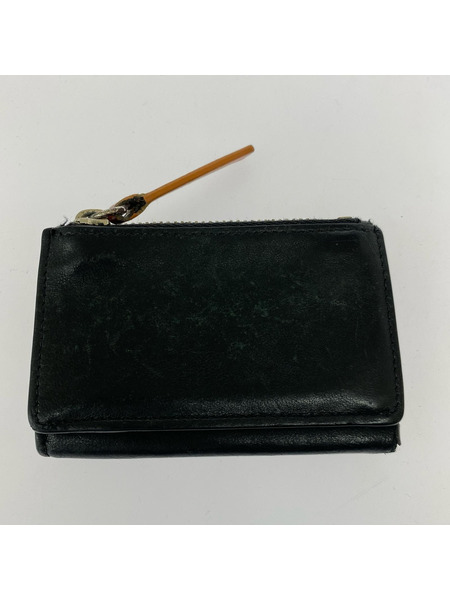 MM6 コンパクトウォレット 3ツ折リ財布 ブラック