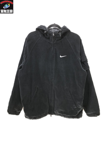 Supreme×NIKE Arc Corduroy Hooded Jacket/22AW/S/黒/シュプリーム ...