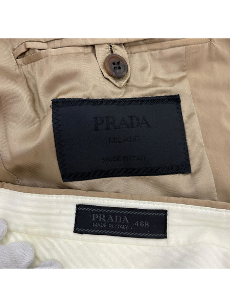ラグ衣料ソノ他 PRADA スーツ セットアップ 一部染ミ