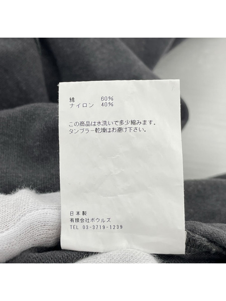 HYKE 長袖Tシャツ・カットソー CORDURA カットソー GRY (1)