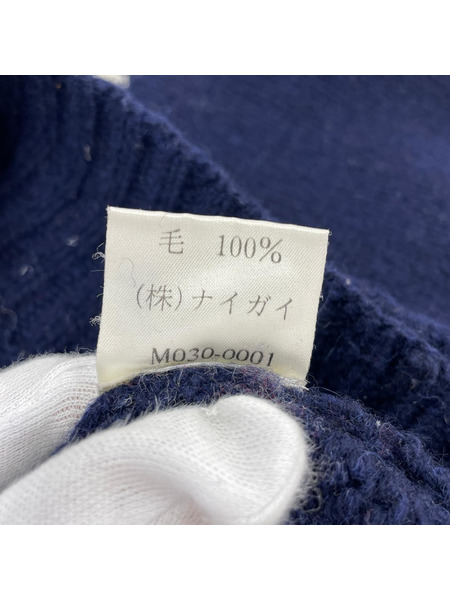 POLO RALPH LAUREN ニット・セーター COUNTRY Eagle USA 紺(L)