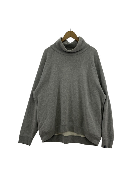 graphpaper×ループウィラー　High Neck Sweat グレー