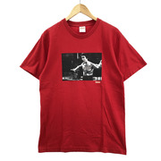 Supreme×Bruce Lee 13AW Enter The Dragon Tee ブルースリー M 赤