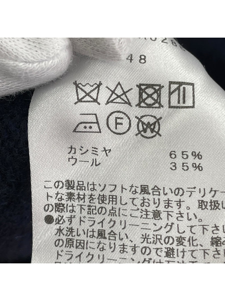 ニット・セーター cantate 21AW クルーネックニット 48 ネイビー