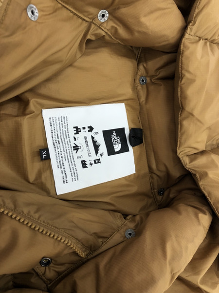 THE NORTH FACE キャンプシェラショートダウンジャケット XL ブラウン