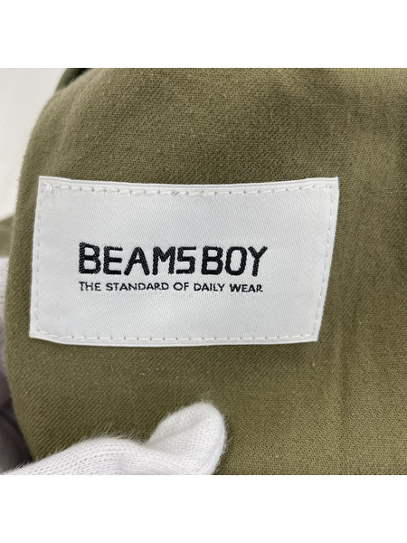 BEAMS BOY U.S.ARMY オーバーパンツ 13-17-0076-791 オリーブ