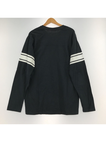 Supreme/L/S Football Top/L/BLK