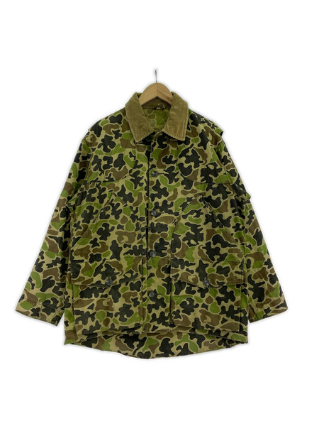 Eddie Bauer ジャケット 70~80s マーブルカモ ハンティングジャケット 涙TALON