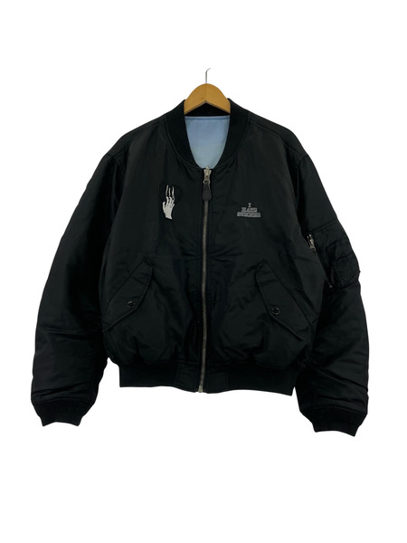 ジャケット SHUTTER TOKYO × TAIPEI MA-1 M ブラック