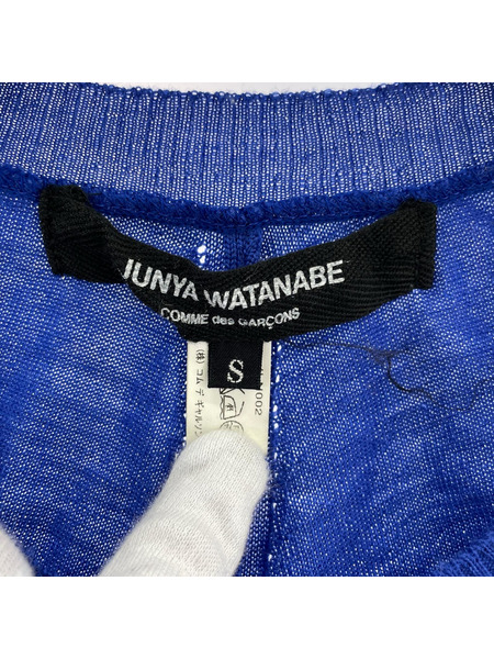 JUNYA WATANABE COMME des GARCONS MAN カーディガン カーディガン 青