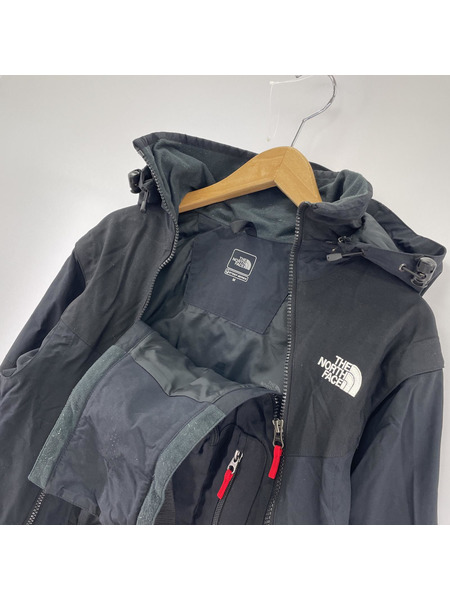 THE NORTH FACE/transformer jacket/ゴアテックス/ナイロン/黒/M