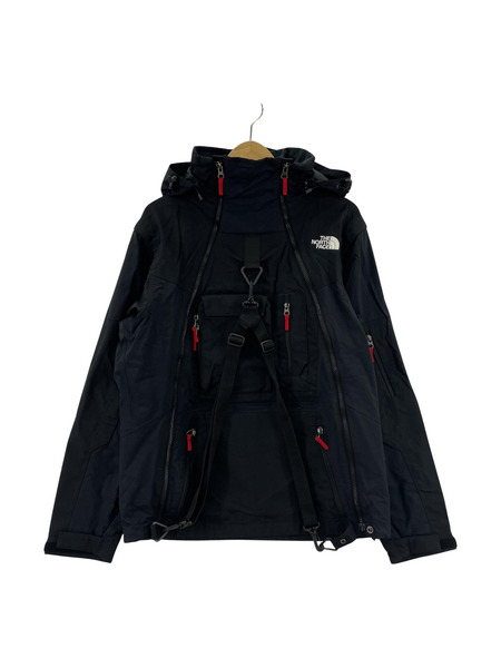 THE NORTH FACE/transformer jacket/ゴアテックス/ナイロン/黒/M