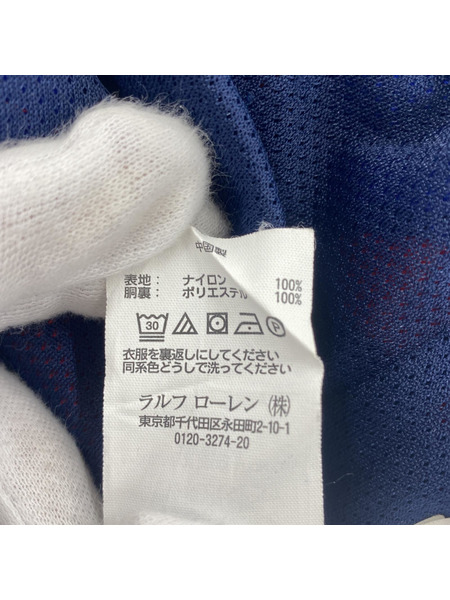 POLO RALPH LAUREN ナイロンベスト HI TECK M バイカラー