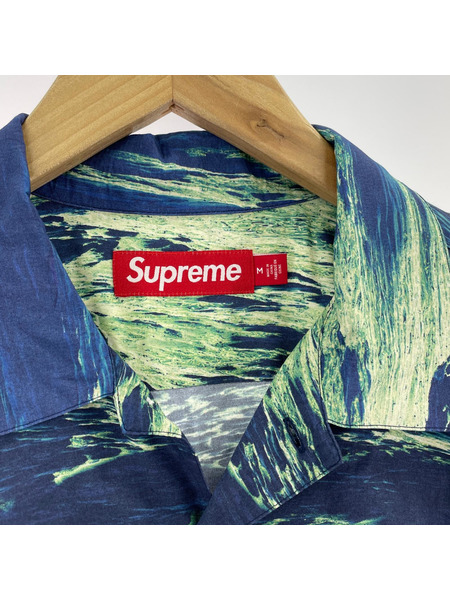 Supreme 半袖シャツ 25SS boat shirt 青 (M)