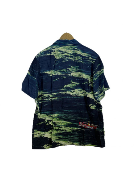 Supreme 半袖シャツ 25SS boat shirt 青 (M)