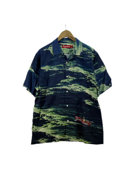 Supreme 半袖シャツ 25SS boat shirt 青 (M)